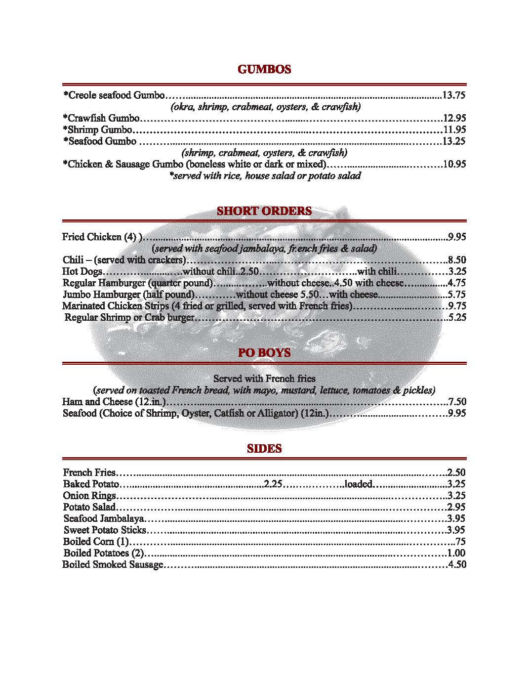Lagneauxs Seafood Lafayette Louisiana | Lagneaux's King of Seafood